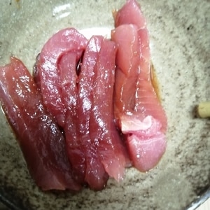 簡単マグロ漬け丼